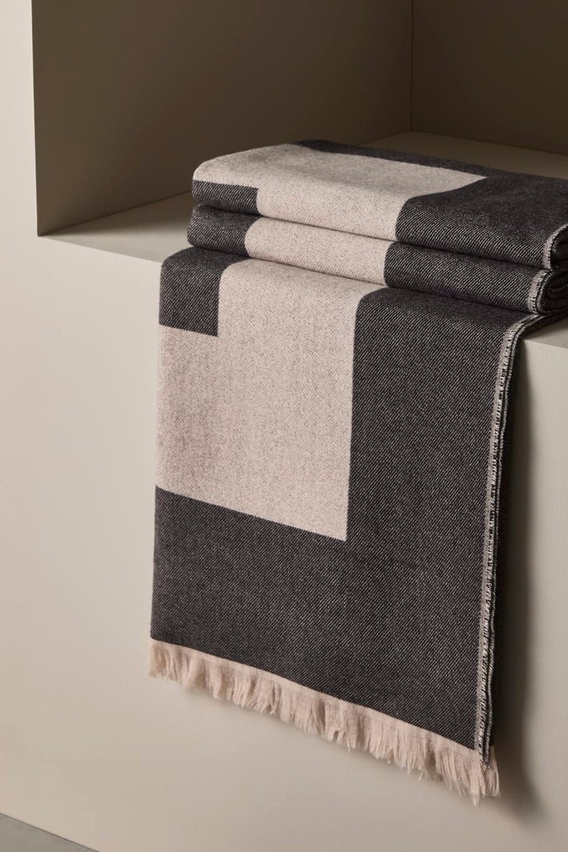 Border Throw from M&S X Kelly Hoppen