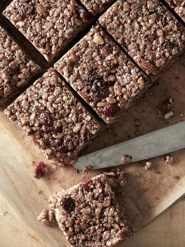 Chocolate Orange Quinoa Bars