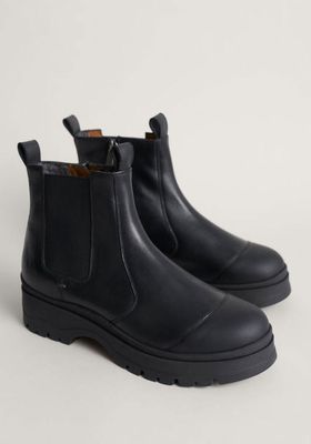 Open Fields Water Resistant Leather Boot