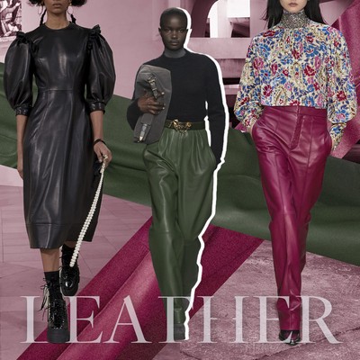 A Stylist's Guide To Wearing Leather Trousers In Spring