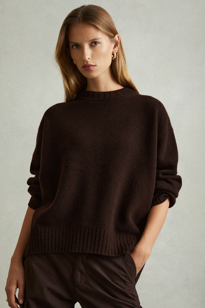 Elena Wool-Cashmere Crew Neck Jumper