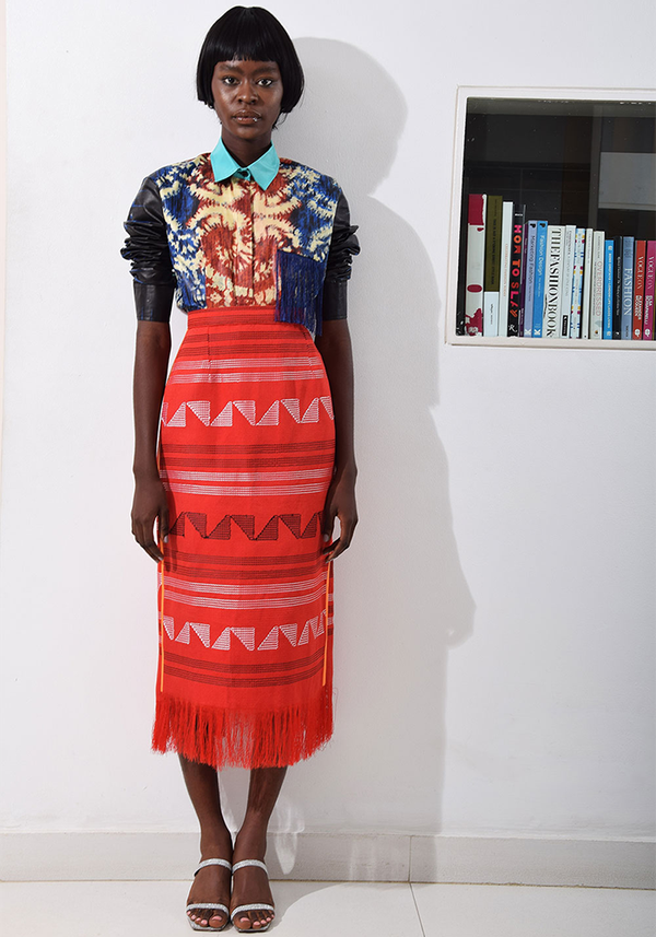 The Udu Maxi Skirt from Lisa Folawiyo