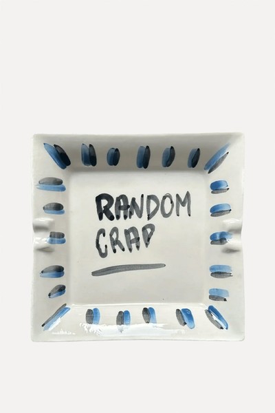 Random Crap White Trinket Tray from Musae Studio