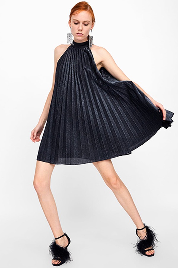 Pleated Dress from Zara