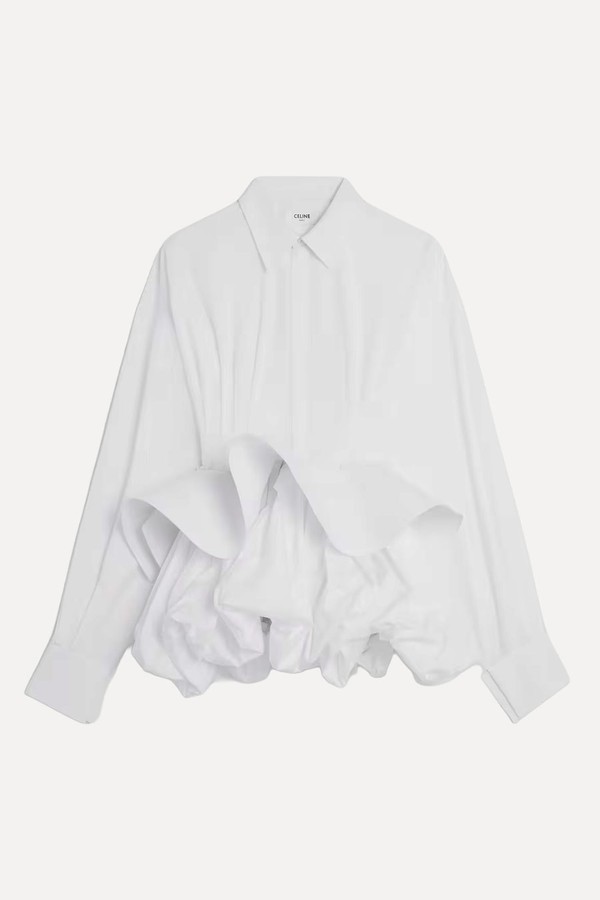 Cotton Poplin Shirt Dress