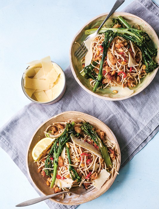 Tenderstem Broccoli & Chilli Spaghetti