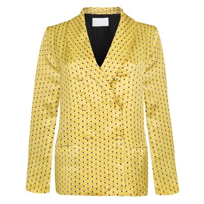 Yellow Dot Blazer from Asceno