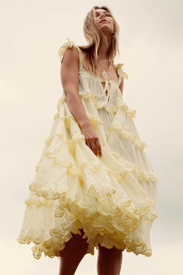 Scalloped Frill Dress from Innika Choo