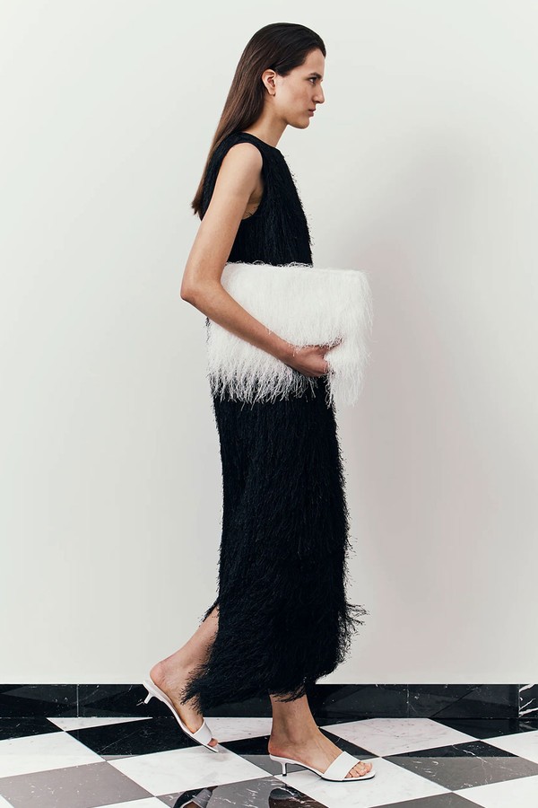 Tiwa Maxi Fringed Dress