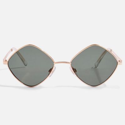 Diamond Frame Sunglasses from Topshop