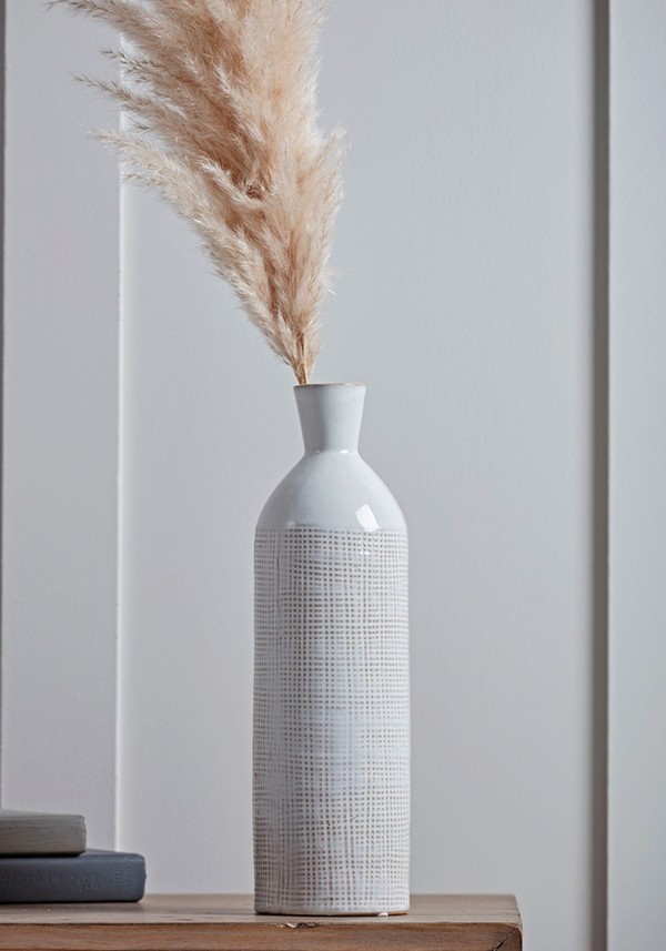 Textured Column Vase from Cox & Cox