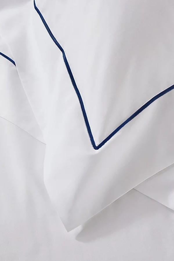 Single Row Cord Egyptian Cotton Duvet Cover from The White Company