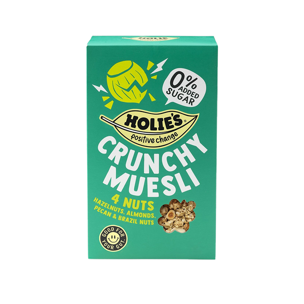 Crunchy Muesli 4 Nuts from Holie's