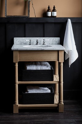 Edinburgh Undermount Open Washstand, £1,865 | Neptune