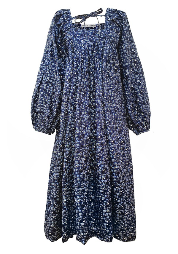 Belma Navy Dress from Sabina Sommer