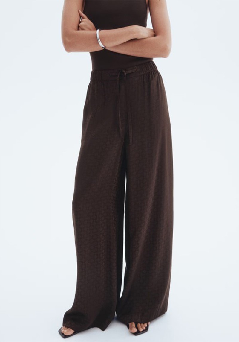 Wide-Leg Trousers
