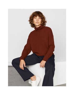 Ribbed Slouchy Jumper, £65 (was £130)