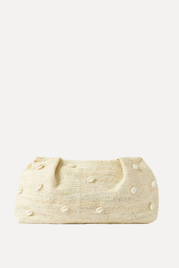 Embellished Sisal Clutch from SENSI STUDIO