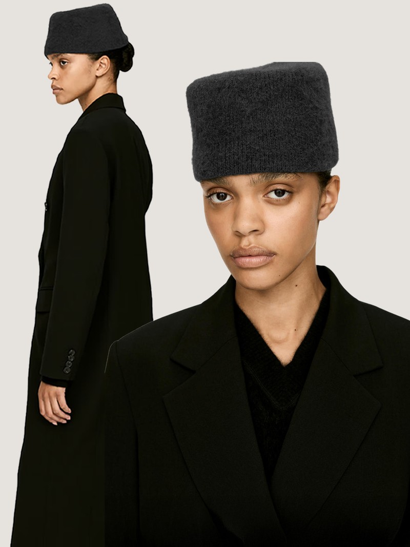 Alpaca-Wool Blend Hat