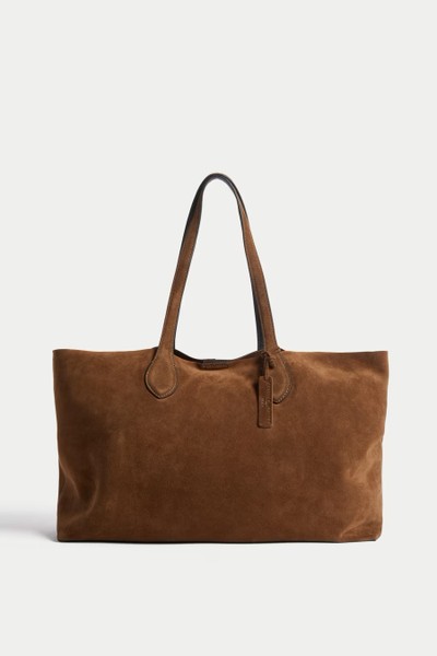 Suede Tote Bag from Autograph Marks & Spencer