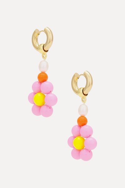 Flower Earrings from Joolz By Martha Calvo x Revolve