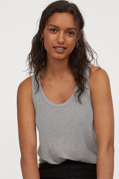 Ribbed Vest Top from H&M