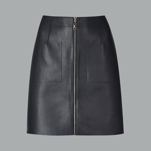 Leather Mini Skirt