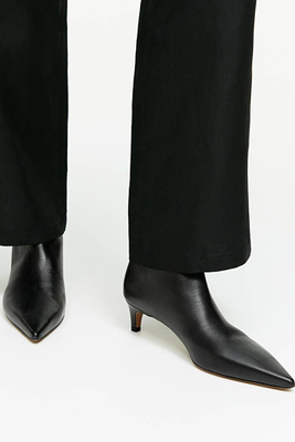 Mid Heel Ankle Boots 