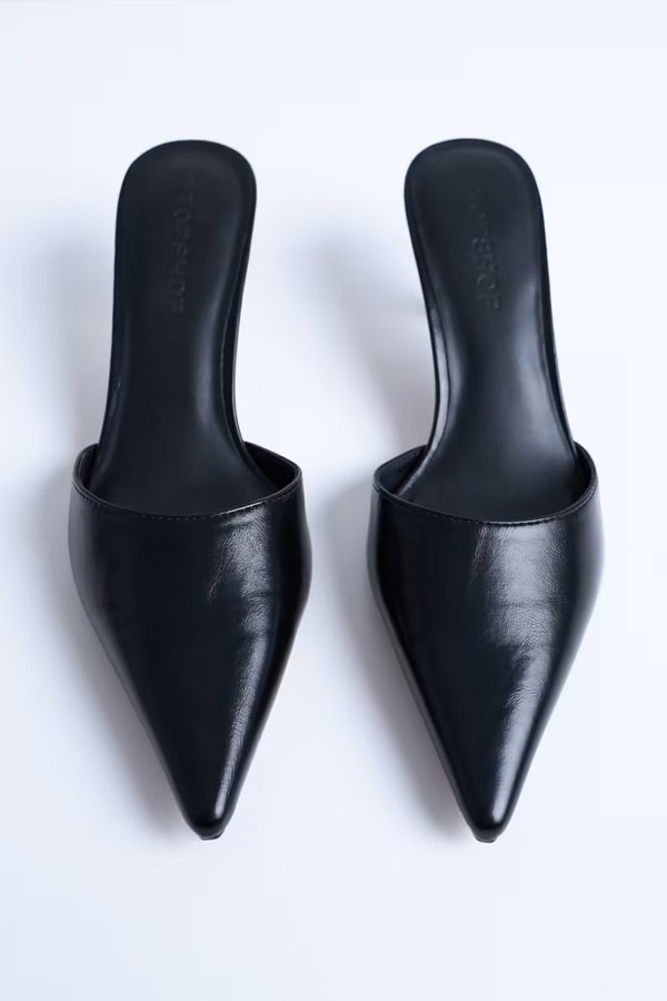 Dorota Kitten Heel Pointed Mules from Topshop