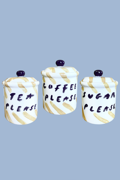 Set Of Three Canisters from Tatiana Alida