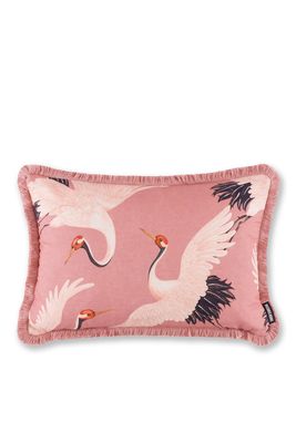 Oriental Birds Filled Cushion from La Redoute