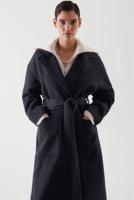 Belted Wrap Coat, £190