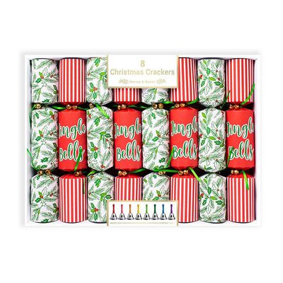 8 X 12" Jingle Bell Crackers from Harvey & Mason