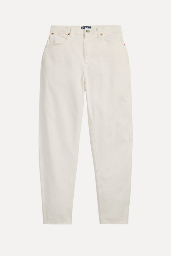 Curved Tapered Jeans