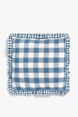 Gingham Check Cushion from Anyday