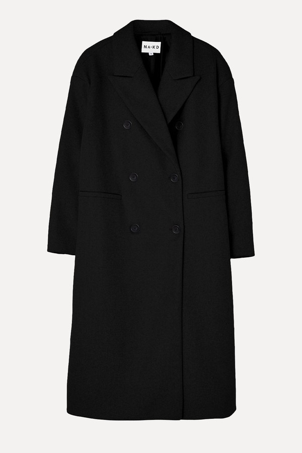 Double-Breasted Coat from NA-KD
