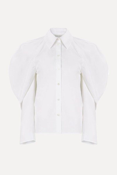 Bow Detailed Shirt from Nina Ricci