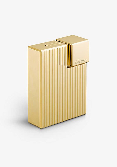 Gadroon Motif Lighter from Cartier