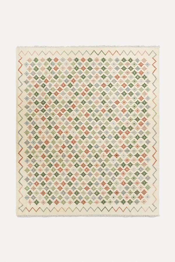 Ziggurat Kilim Rug from Birdie Fortescue