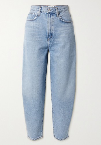 Balloon High-Rise Tapered Jeans from Agolde