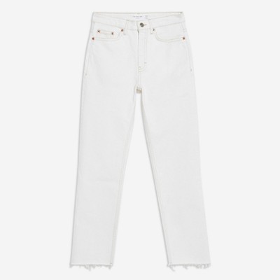 Off White Straight Jeans