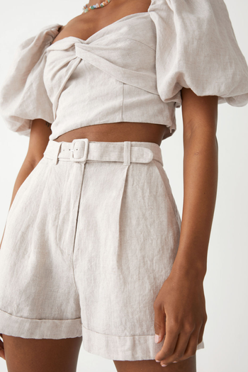 Belted Linen Shorts from & Other Stories