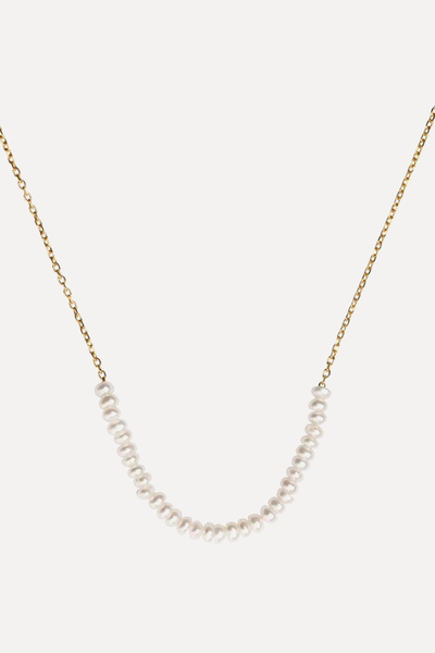 Pearl Arc Necklace from Jennie Kwon 