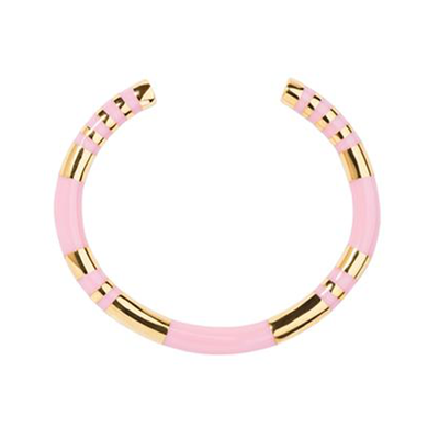 Baby Pink Positano Bangle from Aurelie Bidermann