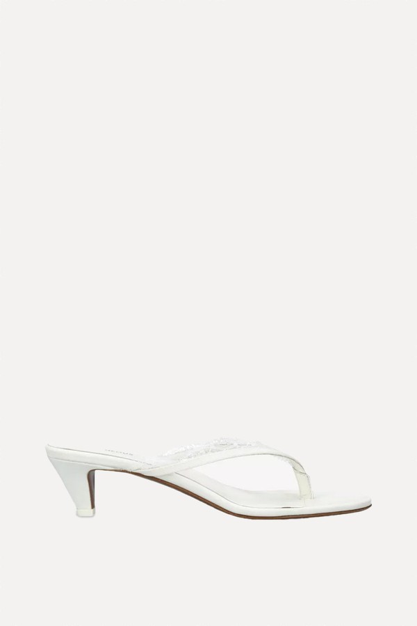 Lace-Trim Kalliope Sandals from NEOUS