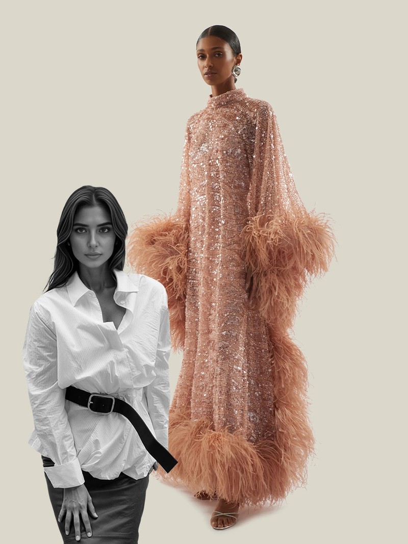 Casta Diva Sublime Kaftan from Taller Marmo