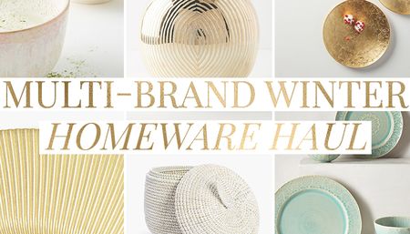 SheerLuxe Show: Multi-Brand Winter Homeware Haul