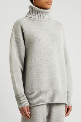 N°20 Oversize Extra Grey Cashmere Blend Jumper from Extreme Cashmere