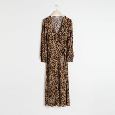 Leopard Print Wrap Dress from & Other Stories