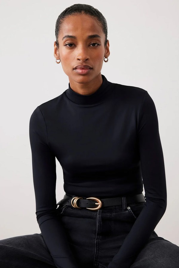 High Neck Layering Top from Mint Velvet